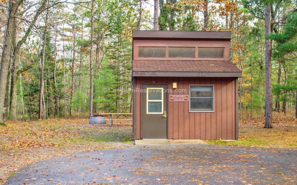 Burt Lake State Park Campground at Burt Lake State Park, Michigan
